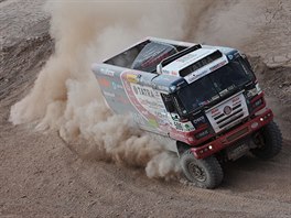Martin Kolom v devt etap Rallye Dakar.