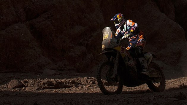 Marc Coma si jede pro pt vtzstv na Rallye Dakar.