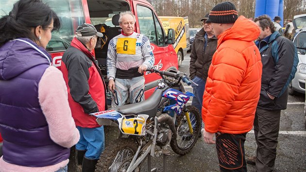 Jaroslav Vrchota bych v 68 letech jednm z nejstarch zvodnku na 14. ronku Offroad Fichtel Day.