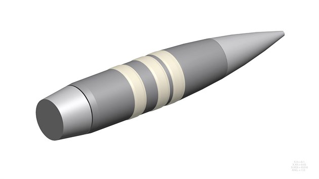 Podoba navdn munice EXACTO podle vvojov agentury DARPA.