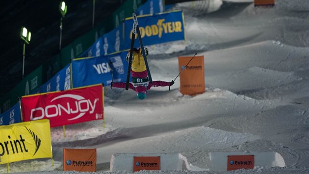 Boulaka Nikola Sudov na trati zvodu Svtovho pohru v Deer Valley.