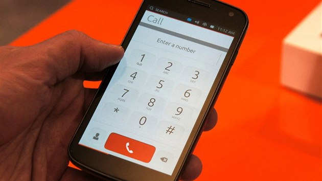 Mobiln operan systm Ubuntu postaven na Linuxu