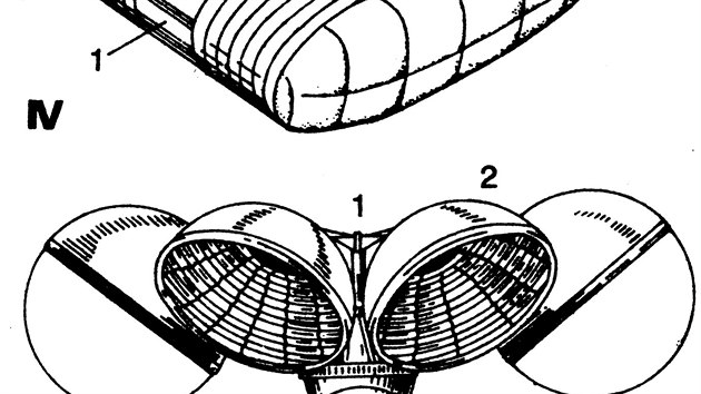 Dva z pěti typů vzducholodí pro průzkum Venuše.