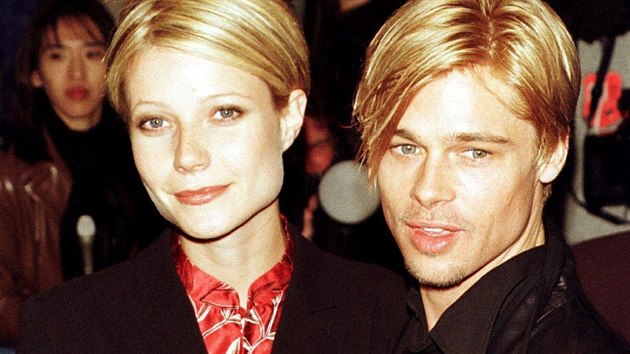 Bval partnei: Gwyneth Paltrowov a Brad Pitt v 90. letech