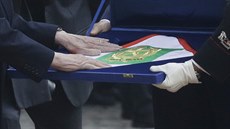 Italský prezident Giorgio Napolitano rezignoval a opustil prezidentský palác...