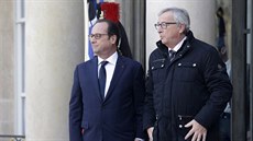François Hollande a Jean-Claude Juncker (11. prosince)