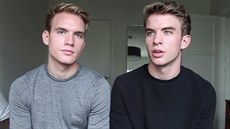 Dvoj�ata Austin a Aaron Rhodesovi z Ohia �ekla otci o své homosexuální...