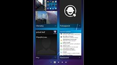 Prostedí operaního systému BlackBerry 10