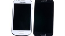 Samsung Galaxy S4 mini oproti modelu S III mini trochu povyrostl.