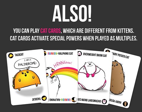 Spoleensk karetn hra Exploding Kittens