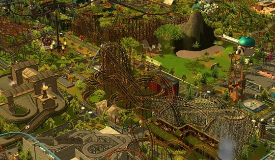 Obrázek z Rollercoaster Tycoon 3