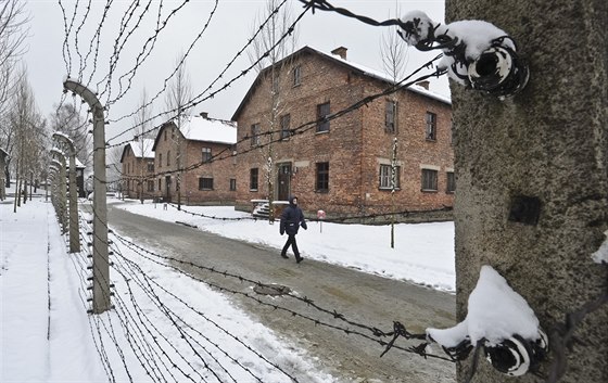 Nacistický koncentraní tábor v Osvtimi.