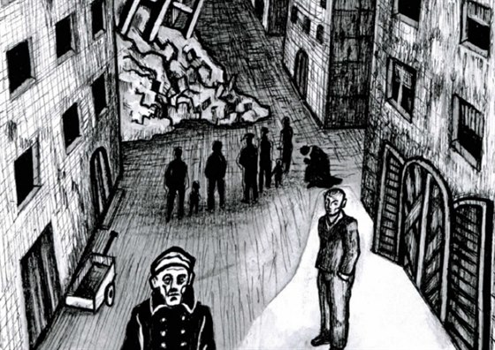 Ilustrace Jaroslava Róny k románu George Orwella 1984