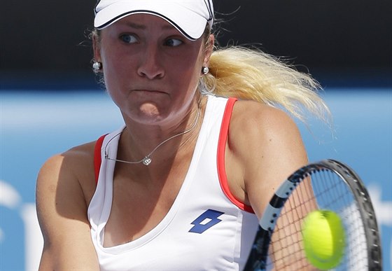ODHODLANÁ. Denisa Allertová ve druhém kole Australian Open.