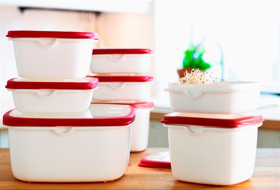 Plastov� d�zy lze pou��t pro ukl�d�n� i v mraz�ku nebo pro p��pravu j�dla v...