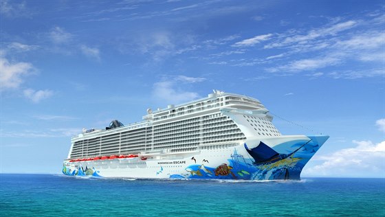 Nová obí lo spolenosti Norwegian Cruise Line bude mít ledovou jeskyni.