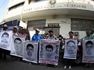 Koncem záí zmizelo ve mst Iguala 43 student po protestech, které podle...