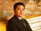 Nový velvyslanec KLDR Kim Pchjong-il (29. ledna 2015)