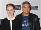 George Clooney a Eva Rachel Woodová