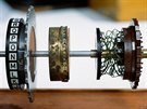 Rotor kódovacího stroje Enigma.