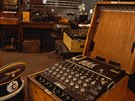 Šifrovací stroj Enigma.