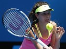 NEVYZPYTALNÁ. Oceane Dodinová ve druhém kole Australian Open.
