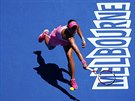 STIHNE TO? Lucie Hradecká ve tetím kole Australian Open.