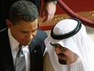 Saúdský král Abdalláh bin Abd al-Azíz na snímku z 3. ervna 2009, kdy v Saúdské...