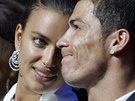 Irina aiková a Cristiano Ronaldo (Monako, 30. srpna 2012)