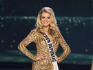 eská Miss 2014 Gabriela Franková na Miss Universe (Miami, 21. ledna 2015)