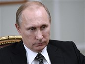 Rusk prezident Putin na setkn pobl Moskvy (19. ledna 2015).
