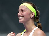 DA SE. Petra Kvitov ve druhm kole Australian Open.