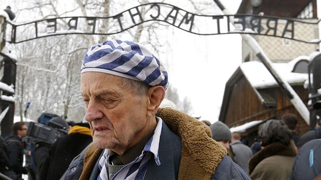 Ukrajinec Igor Malicki se vrátil do Osvtimi v rámci 70. výroí osvobození....
