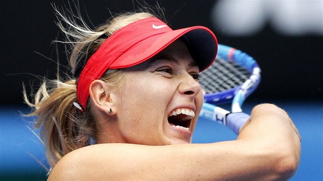 VKIK. Maria arapovov ve tvrtm kole Australian Open.