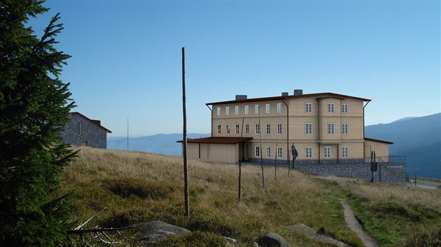 Majitelé se s památkáři domluvili na podobě nové Petrovy boudy v Krkonoších (27.1.2015).