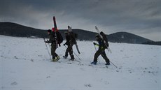 Extrémní závod Winter Survival napí Jeseníky