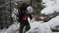 Extrémní armádní závod WInter Survival v Jeseníkách