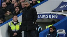 Trenér Chelsea José Mourinho bhem utkání Anglického poháru proti Bradfordu...