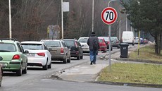 Starý nájezd na pivad u Pávova funguje v provizorním reimu na výjimku. Od ervence bude uzaven úpln.