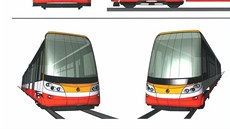 Takhle budou vypadat nové tramvaje �koda 15T For City.