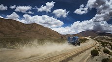 Tradiní souástí Rallye Dakar je i kategorie kamion.