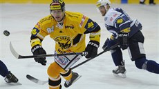 Momentka z utkání Litvínov - Plze�.