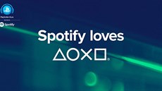Spotify mí�í na PlayStation