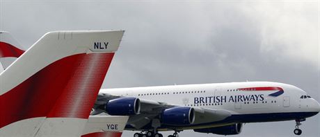Letadlo Airbus A380 spolenosti British Airways