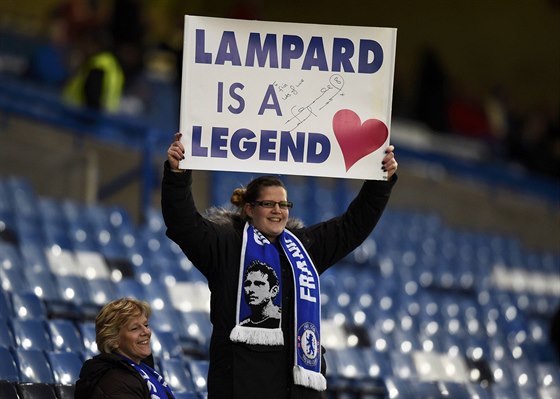 LAMPARD JE LEGENDA. Nejen pro tuhle fanynku Chelsea.