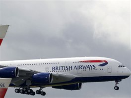 Letadlo Airbus A380 spole�nosti British Airways