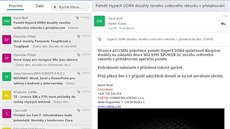 Microsoft nezapomnl ani na konkurenci, take jeho mobilní Outlook podporuje i...