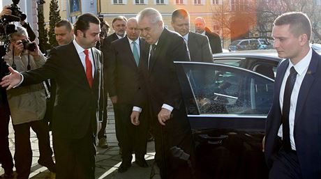 Prezident Milo Zeman pi návtv Císaských lázních v Teplicích 2. února 2015