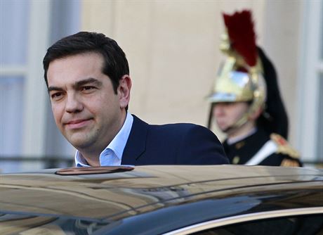 Pedseda ecké vlády a éf hnutí Syriza Alexis Tsipras hraje s Evropskou unií...