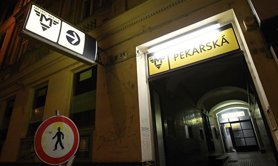 V brněnské Pekařské ulici vznikla stanice pražského metra. Podnikatelé na...
